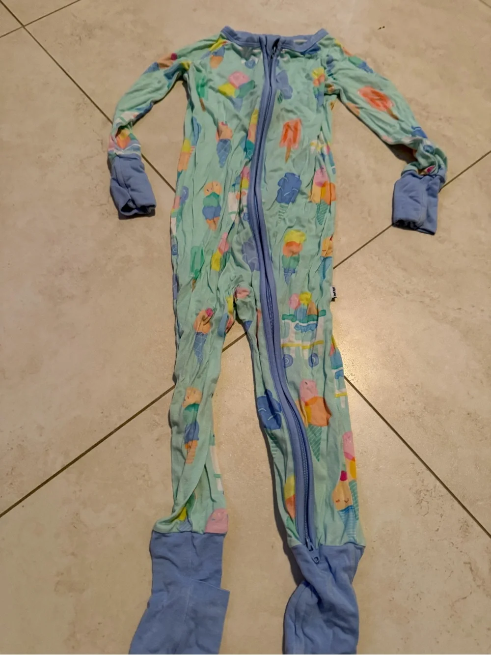 Little Sleepies Ice Cream One-Piece Pajamas